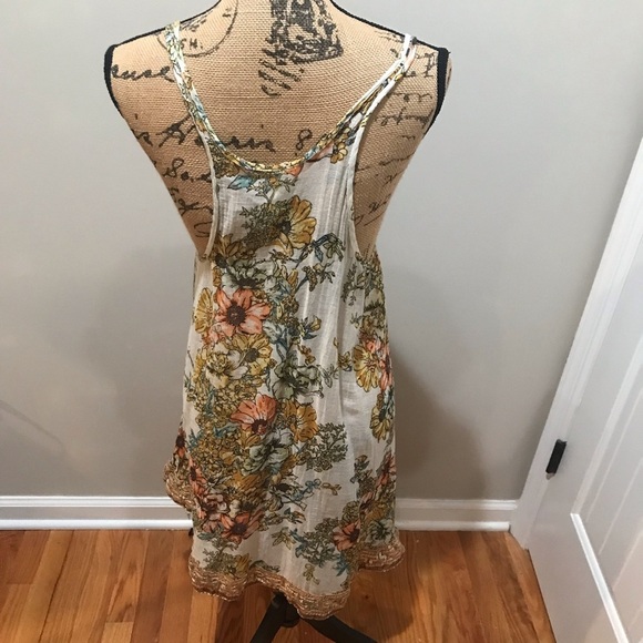 🌸VINTAGE FREE PEOPLE Dress/Beach Cover Up - Picture 4 of 10